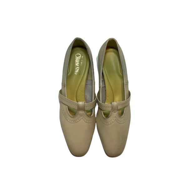 Charm Step Shoes Vintage Cream Charm Step Mary Jane Heels Poshmark